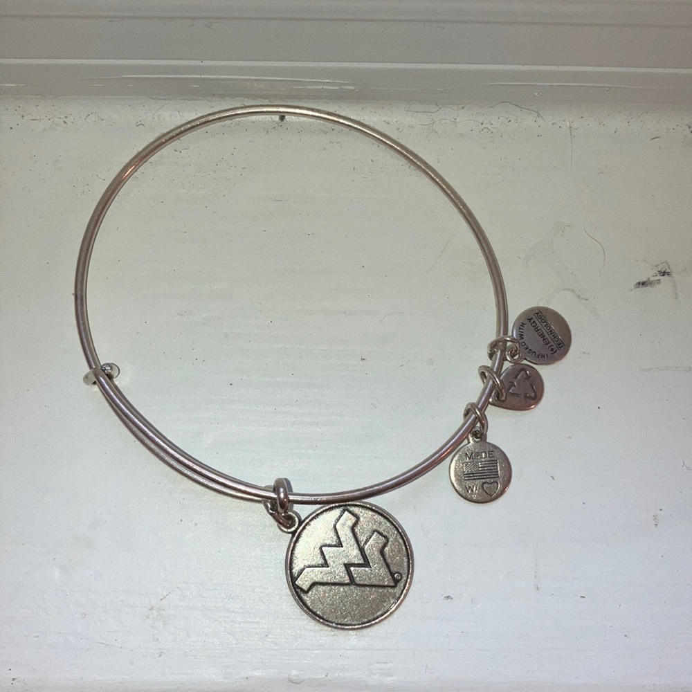 WVU Alex & Ani Bracelet